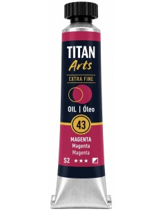 ÓLEO TITÁN EXTRAFINO 43 MAGENTA 20ml serie 2