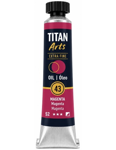 ÓLEO TITÁN EXTRAFINO 43 MAGENTA 20ml serie 2