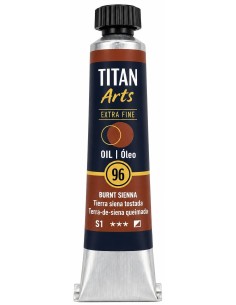 ÓLEO TITÁN EXTRAFINO 96 TIERRA SIENA TOSTADA 20ml serie 1