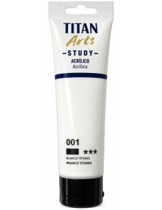 ACRÍLICO STUDY BLANCO TITANIO Nº1 120ml