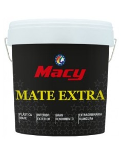 PINTURA PLÁSTICA MATE EXTRA 801 NEGRO 750ml (Macy)