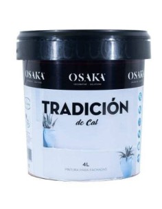 REVESTIMIENTO A LA CAL TRADICIÓN GRIS CLARO Nº10 4lt (Osaka)