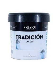 REVESTIMIENTO A LA CAL TRADICIÓN TEJA Nº6  4lt (Osaka)