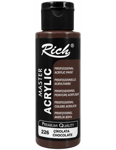 PINTURA ACRÍLICA MATE CHOCOLATE Nº226 120ml (Rich)