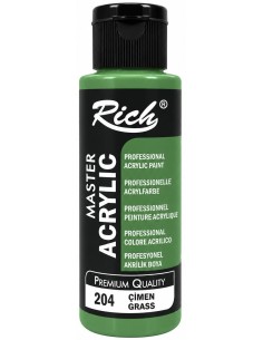 PINTURA ACRÍLICA MATE GRASS Nº204 120ml (Rich)
