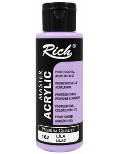 PINTURA ACRÍLICA MATE LILAC Nº162 120ml (Rich)
