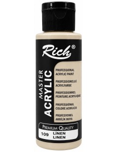 PINTURA ACRÍLICA MATE LINEN Nº109 120ml (Rich)