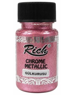 PINTURA CHROME METALLIC ORO ROSA 01971 50ml (Rich)
