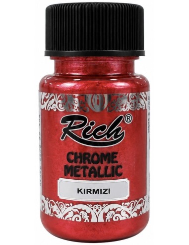 PINTURA CHROME METALLIC ROJO 02700 50ml (Rich)