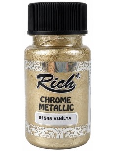 PINTURA CHROME METALLIC VAINILLA 01945 50ml (Rich)