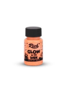 PINTURA GLOW IN THE DARK NARANJA 50ml (Rich)