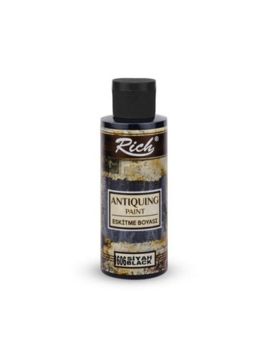 TINTE ANTIQUING PAINT BLACK Nº03040 120cc (Rich)