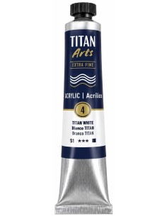ACRÍLICO TITÁN EXTRAFINO BLANCO TITÁN Nº4 serie 1