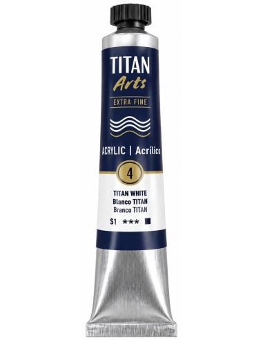 ACRÍLICO TITÁN EXTRAFINO BLANCO TITÁN Nº4 serie 1