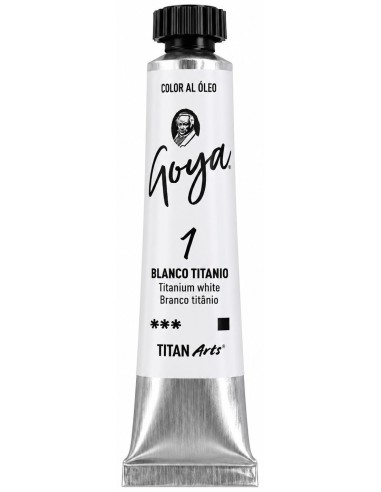 ÓLEO GOYA  1 BLANCO TITANIO 20ml