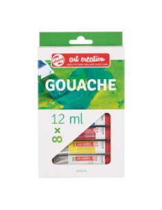 CAJA GOUACHE  12 x 8 ml Talens ref.9021608M