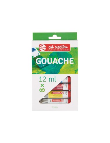 CAJA GOUACHE  12 x 8 ml Talens ref.9021608M