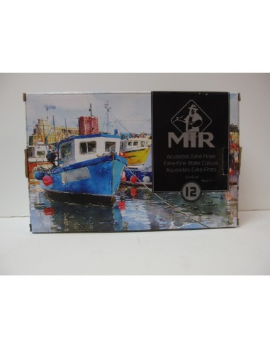 CAJA MIR ACUARELAS EXTRA FINO 12x8ml