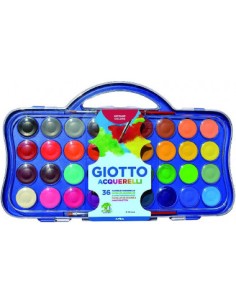 ACUARELAS 36 + 2 PINCELES GIOTTO
