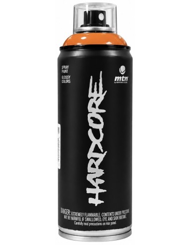SPRAY HARDCORE SINTÉTICO NARANJA PASTEL RV-2003 400ml