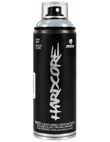 SPRAY HARDCORE PLATA 400ml