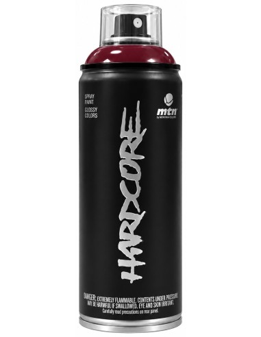 SPRAY HARDCORE SINTÉTICO ROJO BURDEOS  RV-3004  400ml