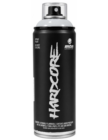 SPRAY HARDCORE SINTÉTICO GRIS CLARO RV-6  400ml