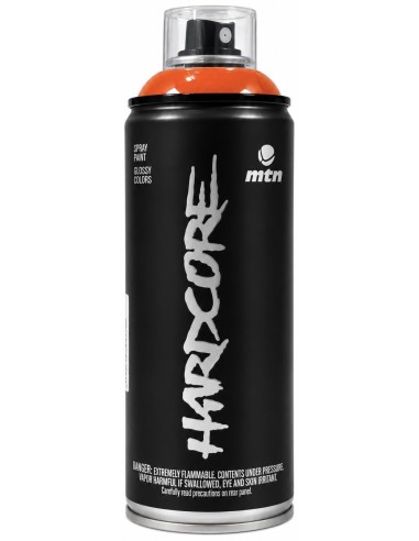 SPRAY HARDCORE SINTÉTICO NARANJA RV-2004  400ml