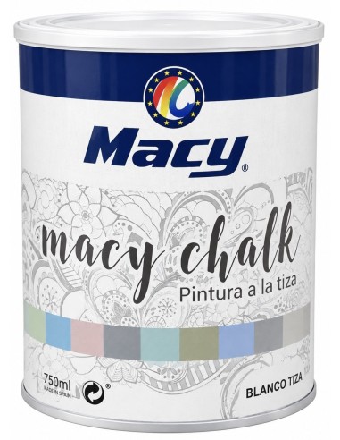 CHALK PAINT BLANCO TIZA 750ml (Macy)