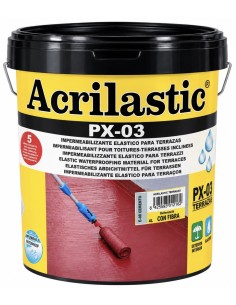 PX-03 IMPERMEABILIZANTE C/FIBRA ACRILASTIC CEMENTO 4L