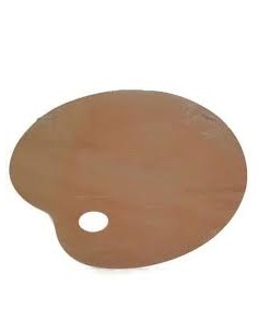 PALETA OVALADA S/BARNIZAR 30X20 Artis Decor