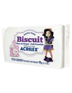 PORCELANA FRÍA BLANCA 90gr Acrilex