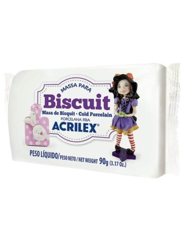 PORCELANA FRÍA BLANCA 90gr Acrilex