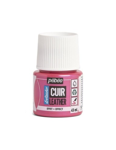 PINTURA CUERO SETACOLOR DUO ROSA/AZUL  45ml (Pebeo)
