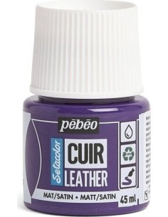 PINTURA CUERO SETACOLOR DUO AMARILLO/VIOLETA  45ml (Pebeo)