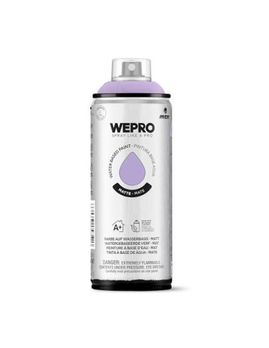 SPRAY WEPRO BASE AGUA MATE VIOLETA HALLOWEEN 400ml