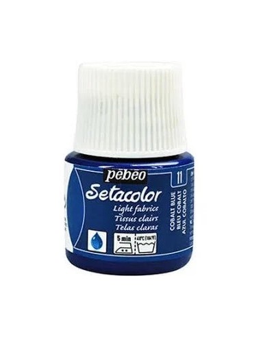 PINTURA TELA SETACOLOR AZUL COBALTO Nº11 TELAS CLARAS 45ml
