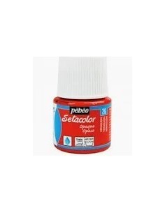 PINTURA TELA SETACOLOR BERMELLÓN OPACO Nº26 45ml