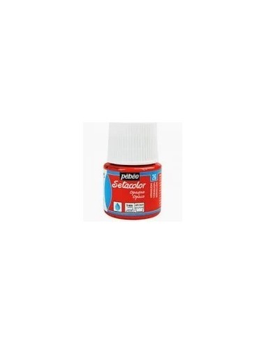 PINTURA TELA SETACOLOR BERMELLÓN OPACO Nº26 45ml