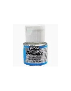 PINTURA TELA SETACOLOR GLITTER PLATEADO Nº209 45ml
