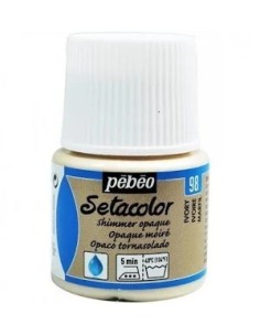 PINTURA TELA SETACOLOR METALIZADO MARFIL Nº98 45ml