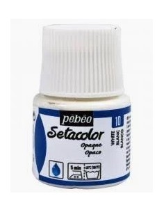 PINTURA TELA SETACOLOR OPACO BLANCO Nº10  45ml