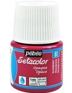PINTURA TELA SETACOLOR OPACO FRAMBUESA Nº81 45ml