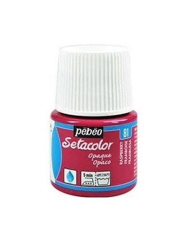 PINTURA TELA SETACOLOR OPACO FRAMBUESA Nº81 45ml