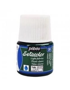 PINTURA TELA SETACOLOR VERDE PRADERA Nº04 TELAS CLARAS 45ml