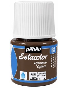 PINTURA TELA SETACOLOR OPACO CHOCOLATE Nº88 45ml