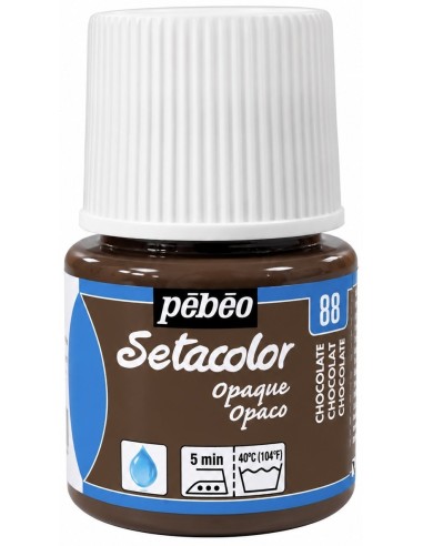 PINTURA TELA SETACOLOR OPACO CHOCOLATE Nº88 45ml