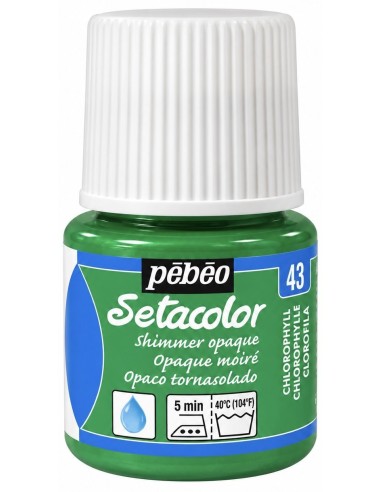PINTURA TELA SETACOLOR TORNASOLADO CLOROFILA Nº43 45ml