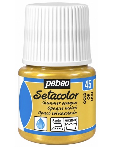 PINTURA TELA SETACOLOR METALIZADO ORO Nº45 45ml