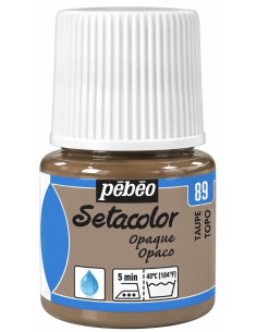 PINTURA TELA SETACOLOR OPACO TOPO Nº89 45ml